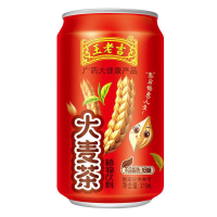 王老吉大麥茶12罐箱裝飲料肪植物清涼飲品