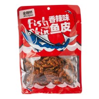 香辣味魚皮燒烤味孜然味魚皮