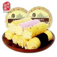 澳門特產傳統(tǒng)糕點餅干整箱福禮紫菜蛋卷225g